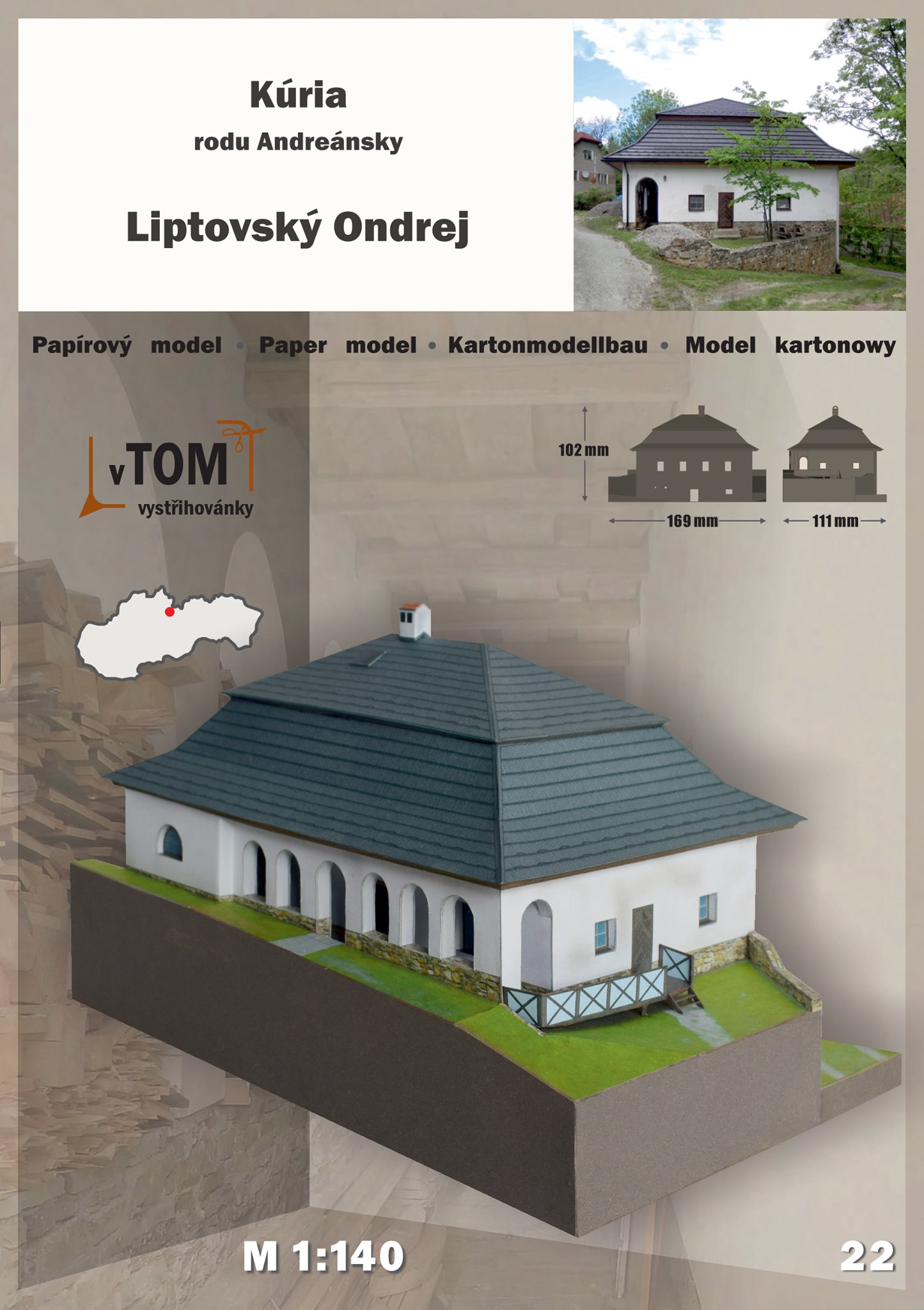 Kúria rodu Andreásky - Liptovský Ondrej